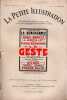 La Petite illustration théâtrale N° 133 : Le geste, pièce de Maurice Donnay et Henri Duvernois.. LA PETITE ILLUSTRATION : THEATRE 