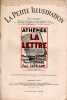 La Petite illustration théâtrale N° 254 : La lettre, pièce de Somerset Maugham, adaptée par H. de Carbuccia.. LA PETITE ILLUSTRATION : THEATRE 