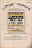 La Petite illustration théâtrale N° 270 : Langrevin père et fils, comédie de Tristan Bernard.. LA PETITE ILLUSTRATION : THEATRE 