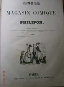 Musée ou magasin comique de Philipon.