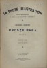 La petite illustration - Roman : Prosze Pana. Nouvelle.. LA PETITE ILLUSTRATION - OUDARD Georges Compositions de Henry Cheffer.