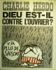 Charlie Hebdo N° 90. Couverture de Reiser : Dieu est-il contre l'ouvrier?. CHARLIE HEBDO 