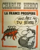 Charlie Hebdo N° 114. Couverture de Reiser : La France prospère.. CHARLIE HEBDO 