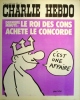 Charlie Hebdo N° 116. Couverture de Wolinski: Le roi des cons achète le Concorde.. CHARLIE HEBDO 