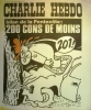 Charlie Hebdo N° 135. Couverture de Gébé : Bilan de la Pentecôte - 200 cons de moins.. CHARLIE HEBDO 