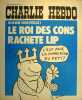 Charlie Hebdo N° 142. Couverture de Wolinski : Le roi des cons rachète Lip.. CHARLIE HEBDO 