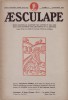 Aesculape 1935 : N° 9. Scrofules, gourmons et écrouelles, l'olive et son huile, les anabaptistes de Munster…. AESCULAPE 1935 