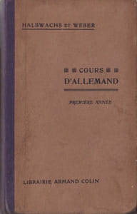 La première année d'allemand.
