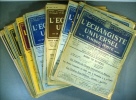 L'échangiste universel et le timbre-poste réunis. Année 1929 complète.. L'ECHANGISTE UNIVERSEL 1929 