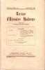 Revue d'histoire moderne 1934 N° 13.. REVUE D'HISTOIRE MODERNE 1934 