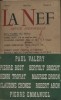 La Nef. N° 6. Textes de Paul Valéry - Pierre Bost - Pierre Emmanuel - Claudine Chonez - Robert Aron - Brecht ... Non coupée. Avec son bandeau de ...