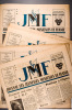 JMF. Journal des jeunesses musicales de France. Numéros 1 à 6. Directeur René Nicoly.. JMF 1948-1949 