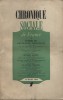 Chronique sociale de France N° 1 - 1955. Etudes de sociologie religieuse.. CHRONIQUE SOCIALE DE FRANCE 1955 