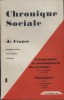 Chronique sociale de France N° 1 - 1961. Urbanisation et aménagement du territoire.. CHRONIQUE SOCIALE DE FRANCE 1961 