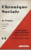 Chronique sociale de France N° 1-2 - 1964. Jean XXIII apôtre de la paix. Encyclique "Pacem in Terris".. CHRONIQUE SOCIALE DE FRANCE 1964 