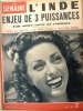 La Semaine N° 88. L'Inde enjeu de 3 puissances (carte en couleurs). La Marseillaise, vaisseau amiral.... LA SEMAINE 