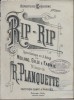 Rip-Rip. Opéra comique en 3 actes. 2e edition.. MEILHAC - GILLE - FARNIE - PLANQUETTE Robert 