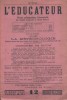 L'éducateur N° 12. Revue pédagogique bimensuelle. Numéro spécial: La météorologie, par Guillard.. L'EDUCATEUR 15 mars 1947 