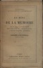 Du rôle de la mémoire dans nos conceptions métaphysiques, esthétiques, passionnelles, actives. EICHTAL Eugène d' 