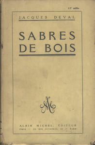Sabres de bois.