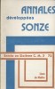 Annales developpées Sonzé 1973. Entrée en 6e. CM2.. ANNALES DEVELOPPEES SONZE 1973 