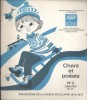 Recueil de chants et de poésies. Livret N° 2 : CM2-FEP-6e-5e. Année scolaire 1972-1973. Emissions de la radio scolaire.. MINISTERE DE L'EDUCATION ...