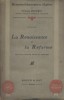 La Renaissance et la Réforme. (Histoire générale de l'Eglise - 5).. MOURRET Fernand 