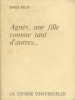 Agnès, une fille comme tant d'autres…. REGIS Serge 