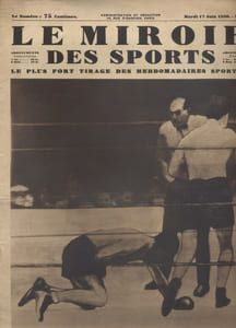 Le miroir des sports N° 543. En couverture : Le championnat de boxe Sharkey-Schleiing