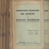 Bulletin de la Fédération française des sociétés de sciences de la vie. 23 bulletins entre le N° 2 (janvier 1956) et le N° 28 (octobre 1961).. ...