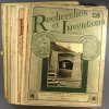 Recherches et inventions. Revue mensuelle. Année 1931 complète. 12 numéros. (196 à 207).. RECHERCHES ET INVENTIONS 1931 