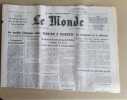 LE MONDE. Quotidien N&deg; 9786. 11 et 12 juillet 1976.. LE MONDE N'h&eacute;sitez pas &agrave; me demander la disponibilit&eacute; d'une date.
