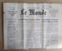 LE MONDE. Quotidien N&deg; 9794. 21 juillet 1976.. LE MONDE N'h&eacute;sitez pas &agrave; me demander la disponibilit&eacute; d'une date.