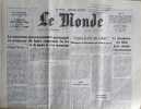 LE MONDE. Quotidien N&deg; 9798. 25 et 26 juillet 1976.. LE MONDE N'h&eacute;sitez pas &agrave; me demander la disponibilit&eacute; d'une date.