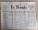 LE MONDE. Quotidien N&deg; 9803. 31 juillet 1976.. LE MONDE N'h&eacute;sitez pas &agrave; me demander la disponibilit&eacute; d'une date.