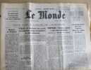 LE MONDE. Quotidien N&deg; 9808. 6 ao&ucirc;t 1976.. LE MONDE N'h&eacute;sitez pas &agrave; me demander la disponibilit&eacute; d'une date.