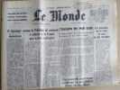 LE MONDE. Quotidien N&deg; 9811. 10 ao&ucirc;t 1976.. LE MONDE N'h&eacute;sitez pas &agrave; me demander la disponibilit&eacute; d'une date.