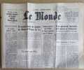 LE MONDE. Quotidien N&deg; 9812. 11 ao&ucirc;t 1976.. LE MONDE N'h&eacute;sitez pas &agrave; me demander la disponibilit&eacute; d'une date.