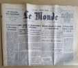 LE MONDE. Quotidien N&deg; 9818. 18 ao&ucirc;t 1976.. LE MONDE N'h&eacute;sitez pas &agrave; me demander la disponibilit&eacute; d'une date.