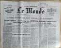 LE MONDE. Quotidien N&deg; 9837. 9 septembre 1976.. LE MONDE N'h&eacute;sitez pas &agrave; me demander la disponibilit&eacute; d'une date.