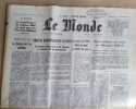 LE MONDE. Quotidien N&deg; 9844. 17 septembre 1976.. LE MONDE N'h&eacute;sitez pas &agrave; me demander la disponibilit&eacute; d'une date.
