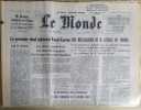 LE MONDE. Quotidien N&deg; 9851. 25 septembre 1976.. LE MONDE N'h&eacute;sitez pas &agrave; me demander la disponibilit&eacute; d'une date.