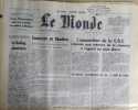 LE MONDE. Quotidien N&deg; 9853. 28 septembre 1976.. LE MONDE N'h&eacute;sitez pas &agrave; me demander la disponibilit&eacute; d'une date.