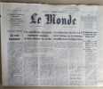 LE MONDE. Quotidien N&deg; 9854. 29 septembre 1976.. LE MONDE N'h&eacute;sitez pas &agrave; me demander la disponibilit&eacute; d'une date.