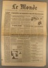 LE MONDE N° 12483. 19 mars 1985.. LE MONDE 