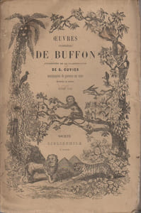 Oeuvres complètes de Buffon augmentées de la classification de G. Cuvier. Tome 8 seul. Sans gravures.