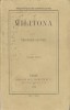 Militona. 3e édition.. GAUTIER Théophile 