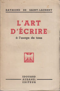 L'art d'écrire à l'usage de tous.