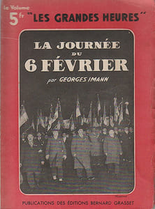 La journée du 6 février. Photos hors-texte.