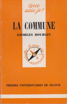 La commune.. BOURGIN Georges 